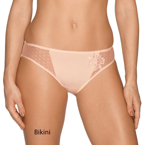 Bragas Divine Rosa: Bikini, Alta